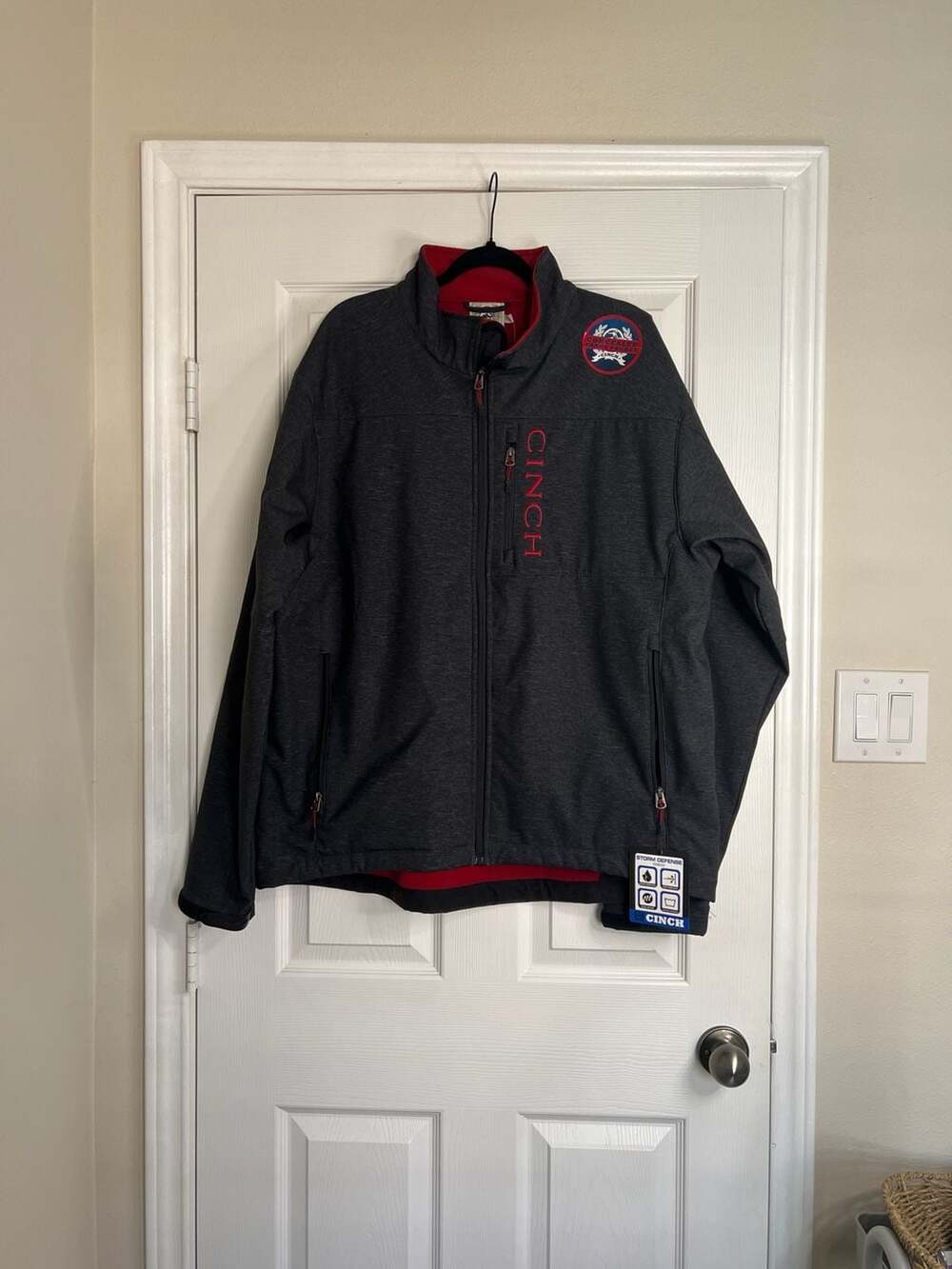 Cinch Men's Concealed Carry Softshell Jacket Charcoal XXL